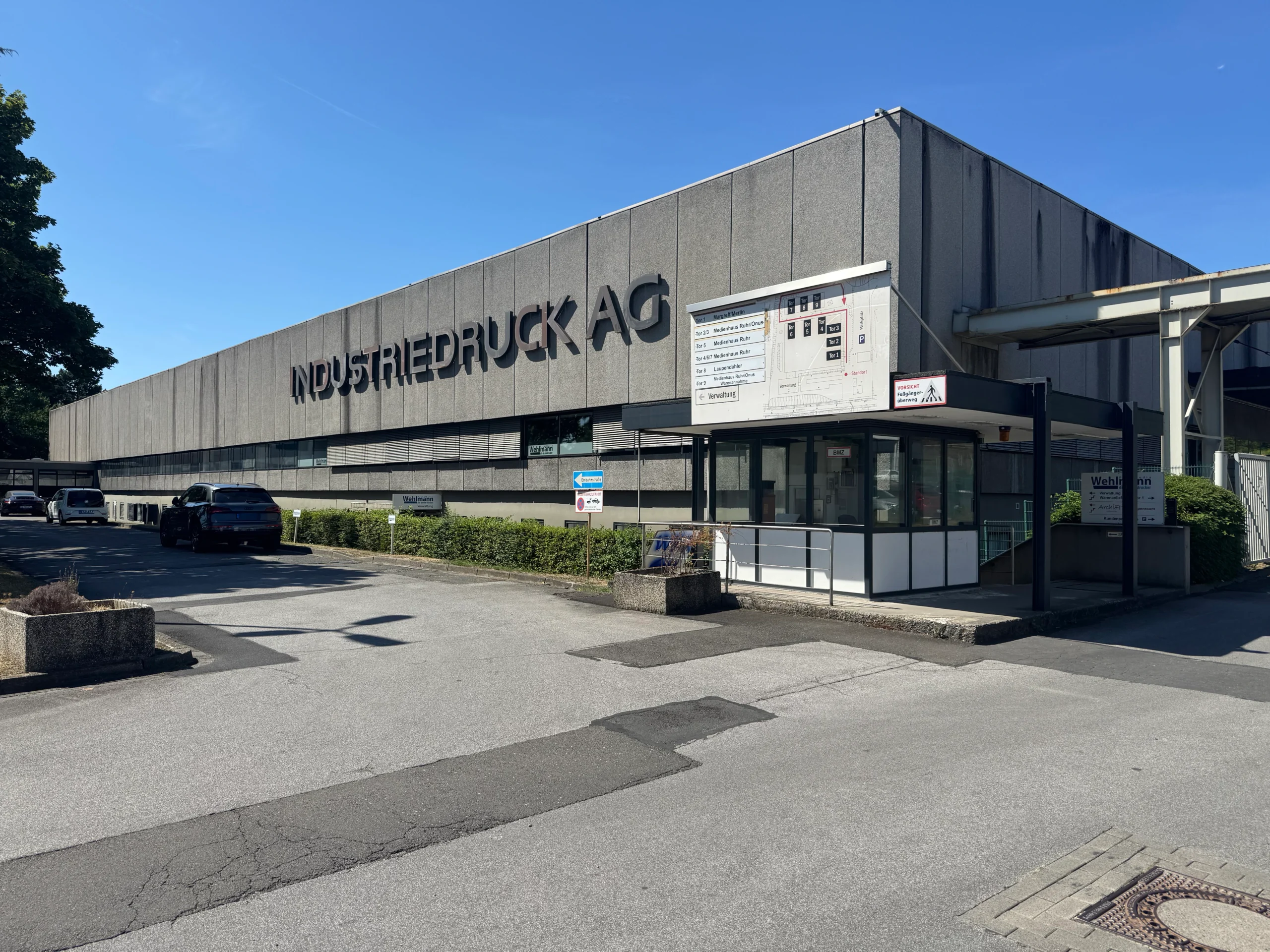 Industriedruck AG in Essen – architektonische Betreuung brandschutzrelevanter Umbauten durch Gleibs Architekten und Ingenieure